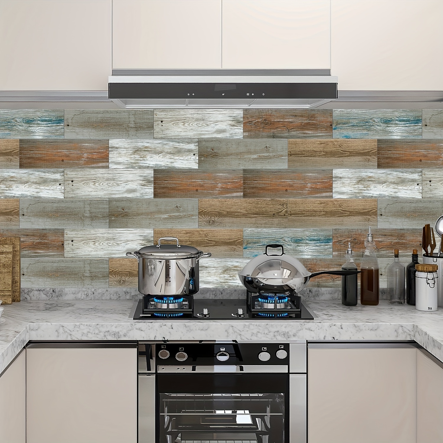 Backsplash Tiles Peel Stick, Backsplash Decor Wallpaper