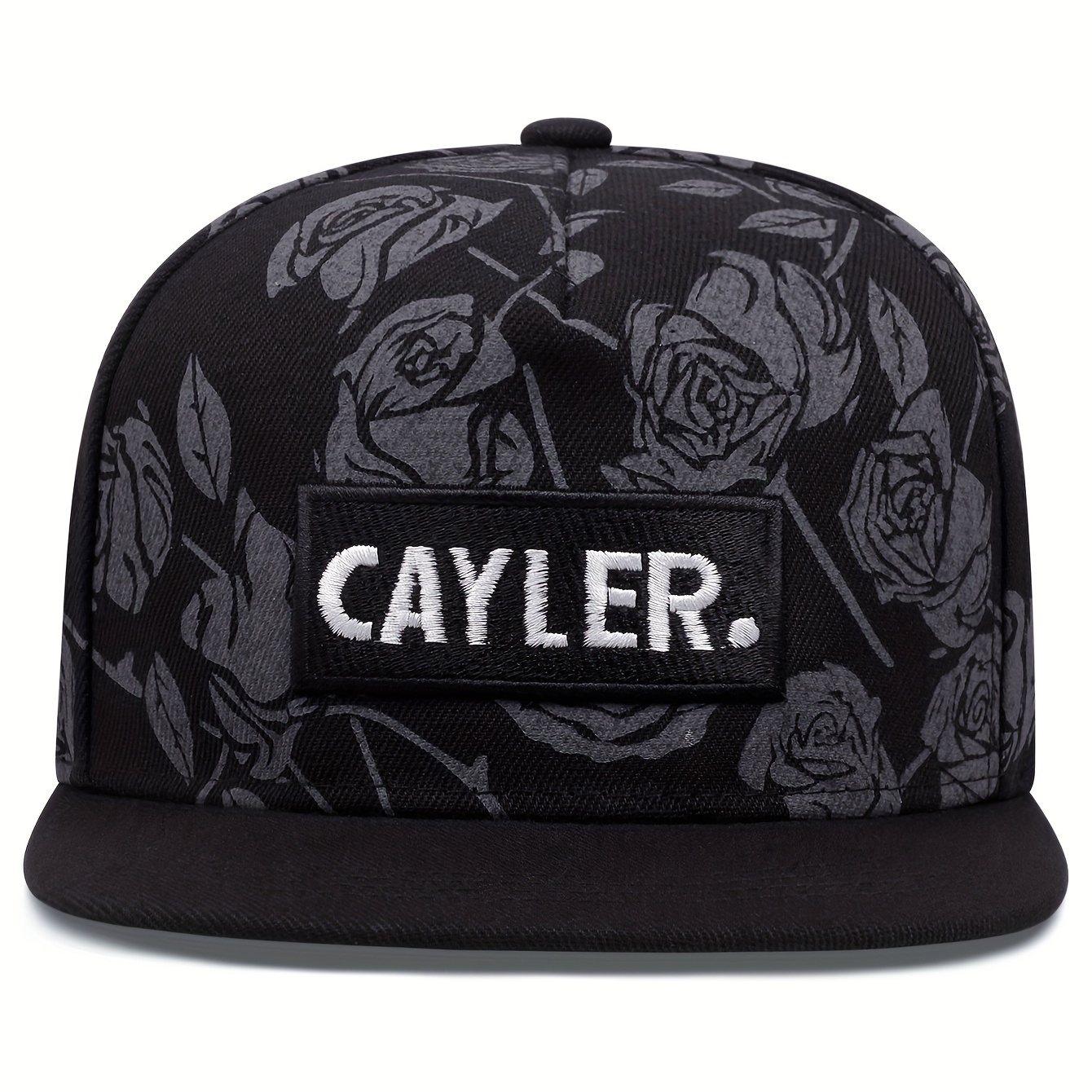 Men's Hip Hop Flat Brim Snapback Hat