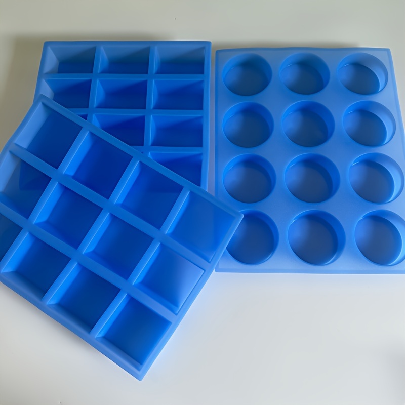 12 Bar Round Silicone Mold