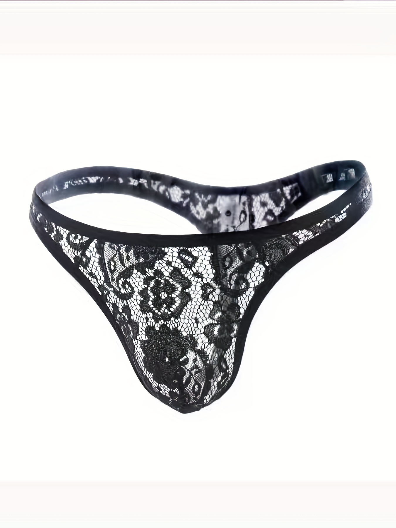 Unisex Lace Sexy Thongs Underwear Sexy Breathable Comfy - Temu