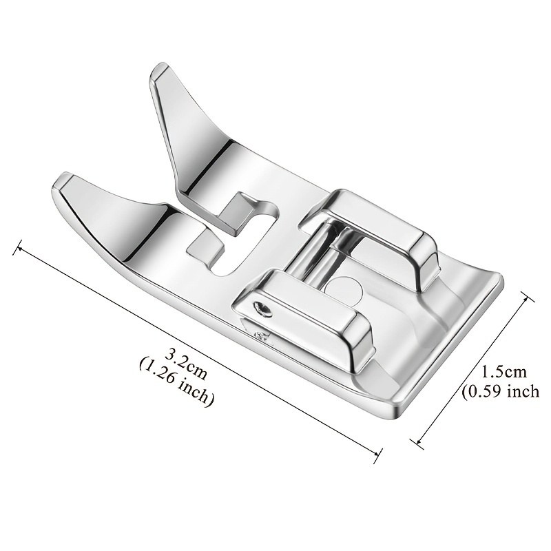 Thick Material Straight Line Stitch Presser Foot For Singer - Temu