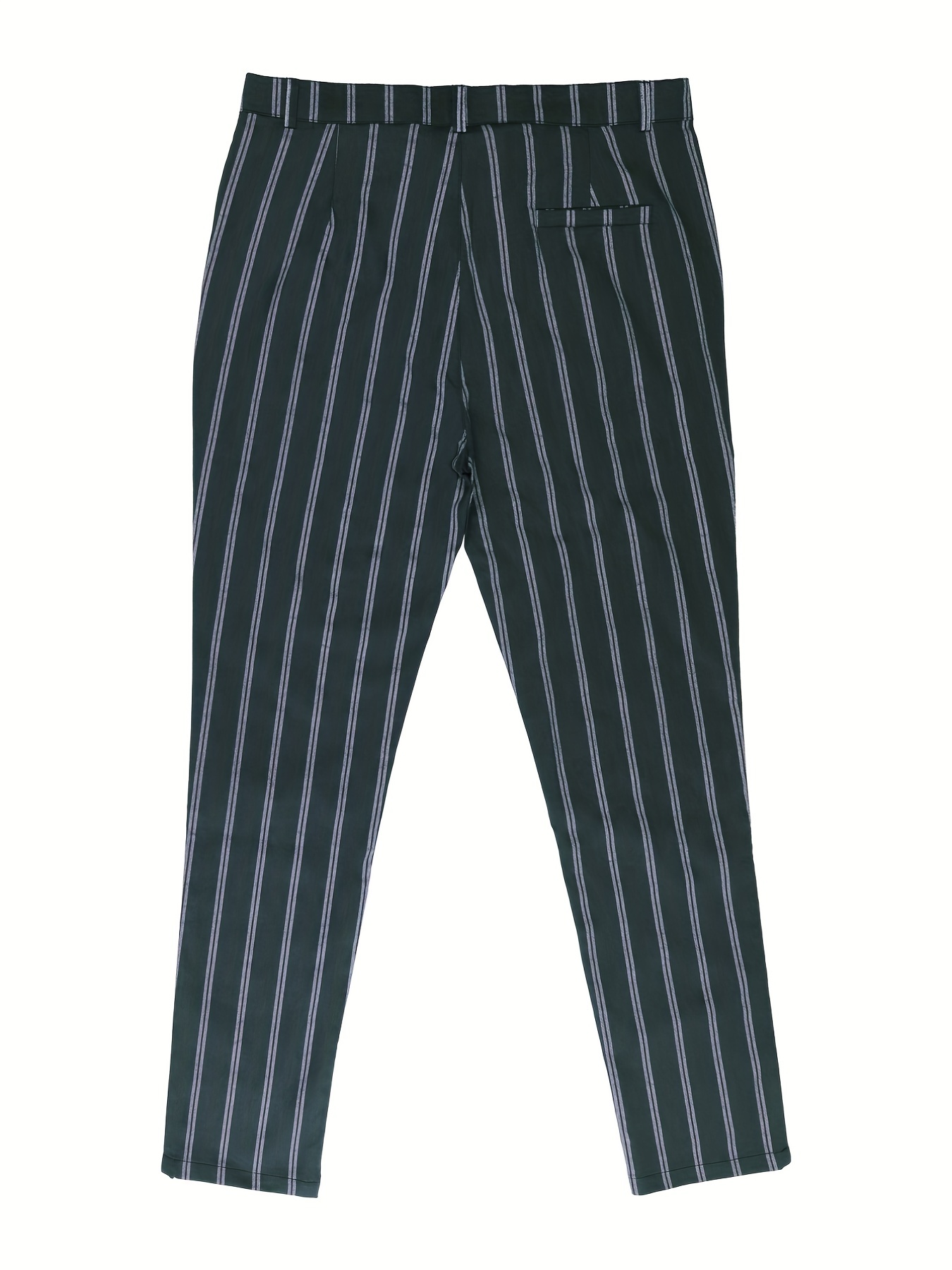 Striped deals tapered pants