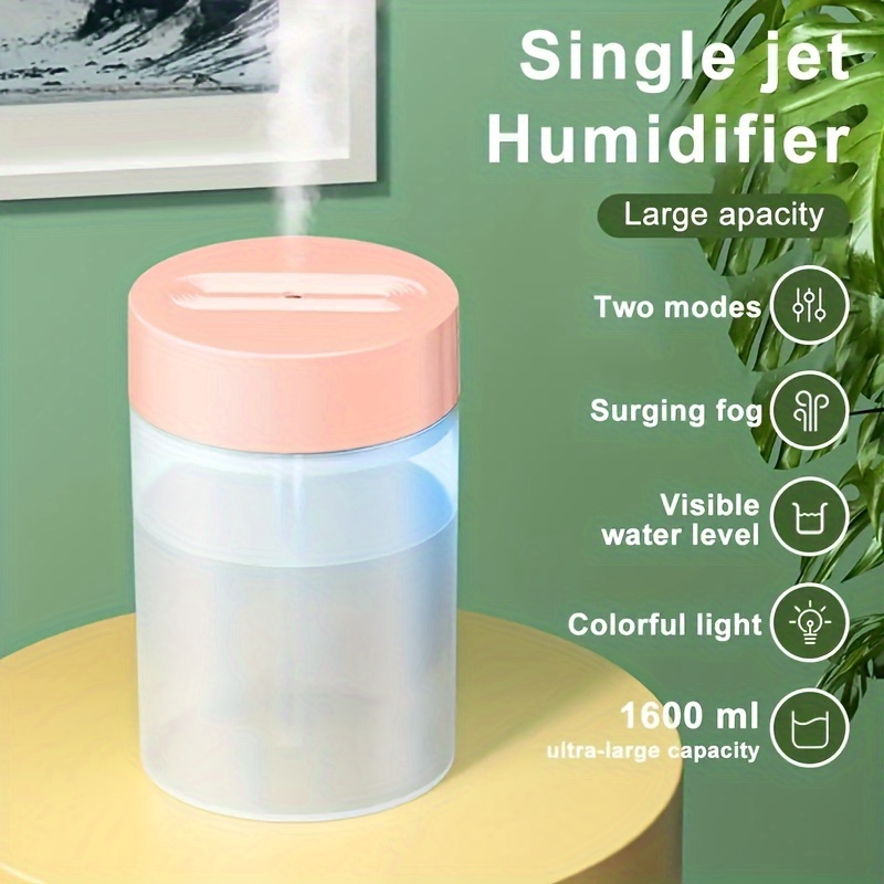 450ml Portable Humidifier, Mini Cool Mist Humidifier with Koala-Theme, USB  Personal Humidifier Auto Shut-Off, Ultra-Quiet (Green)