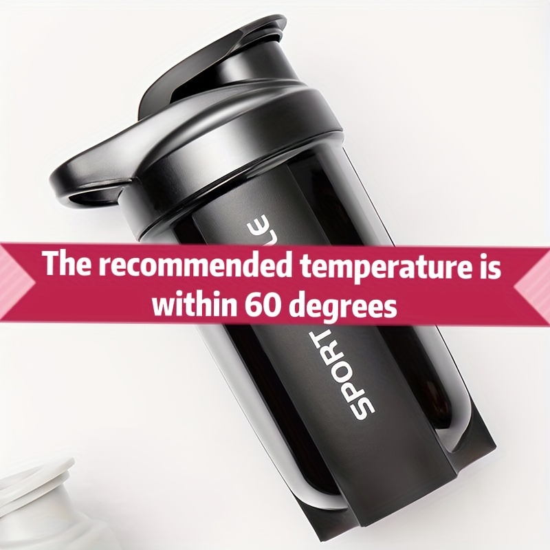 Portable Protein Shaker Cup With Dual Scale For Sports And Fitness