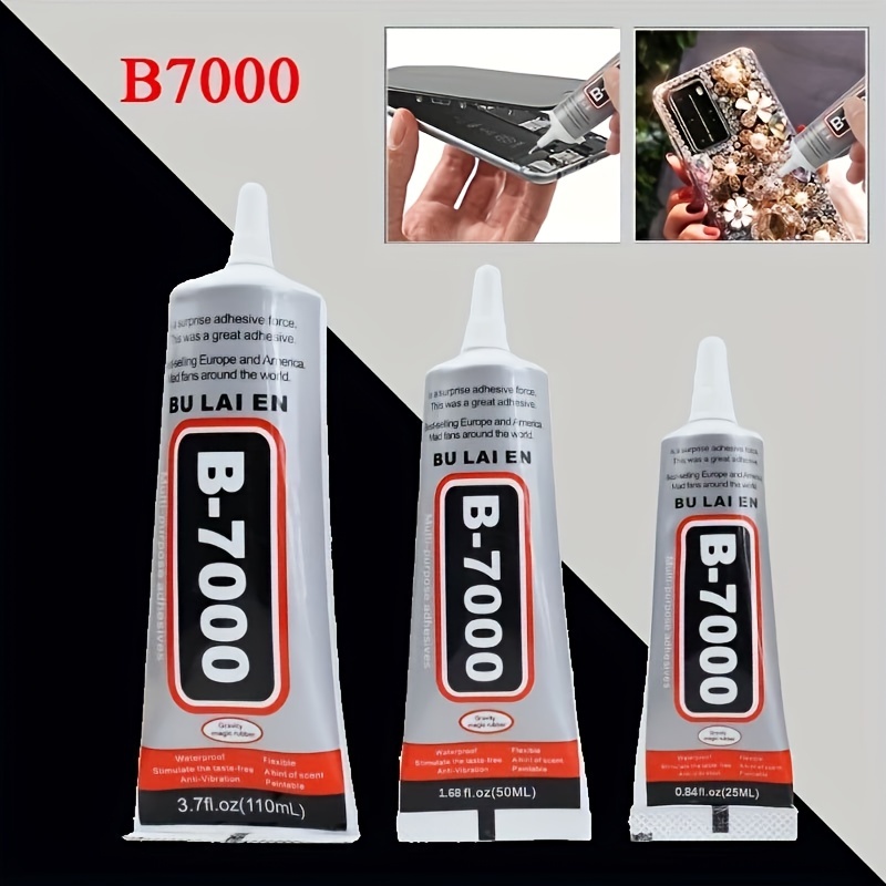 B7000 3ML Glass Plastic Universal DIY Glue B-7000 Clear Contact Phone  Repair Adhesive 21Pieces