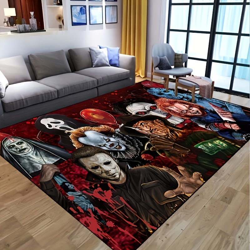 1pc Cartoon Dog Area Rug Creative Floor Mat Floor Rug Living - Temu