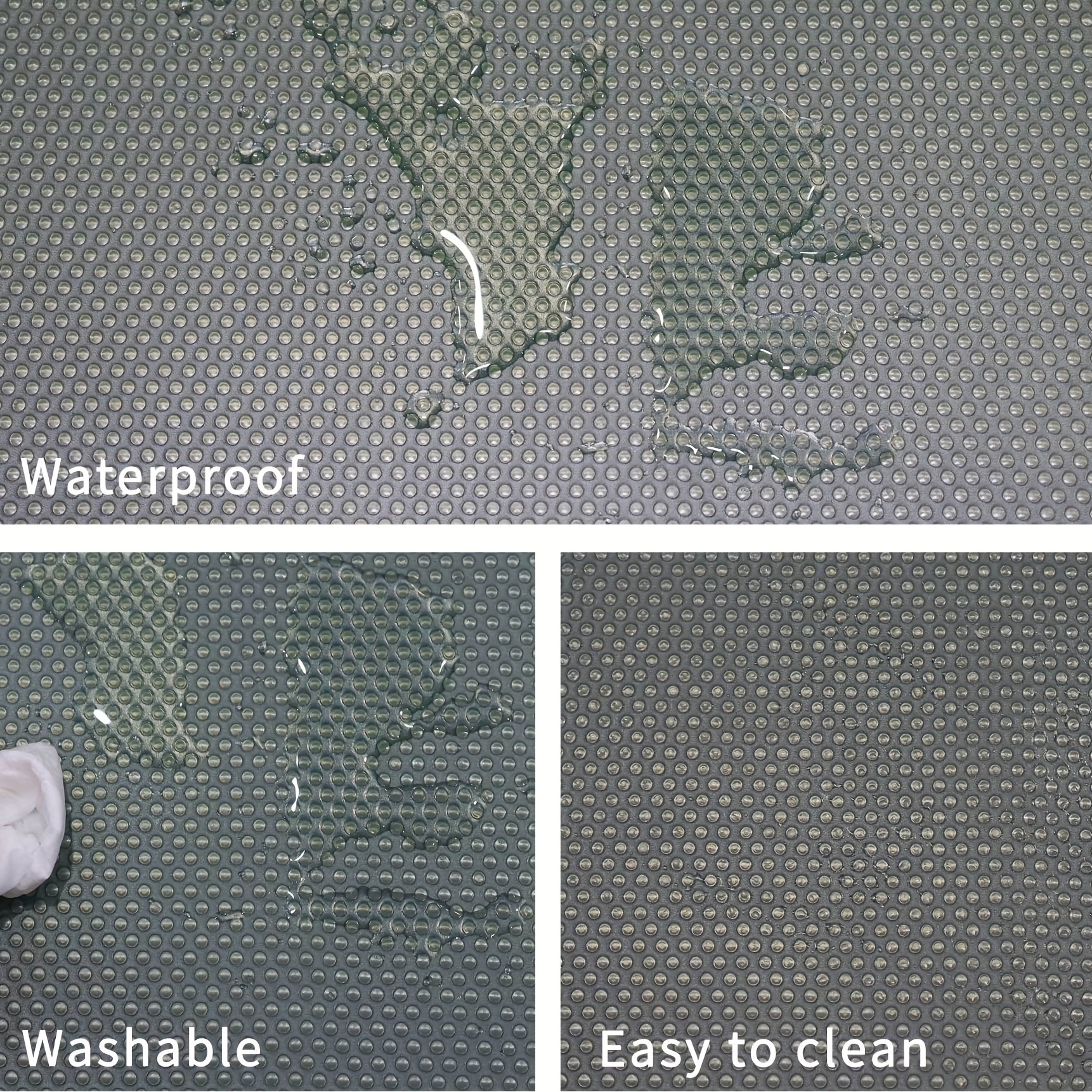 6pcs Non slip Refrigerator Mat Anti fouling Table Mat