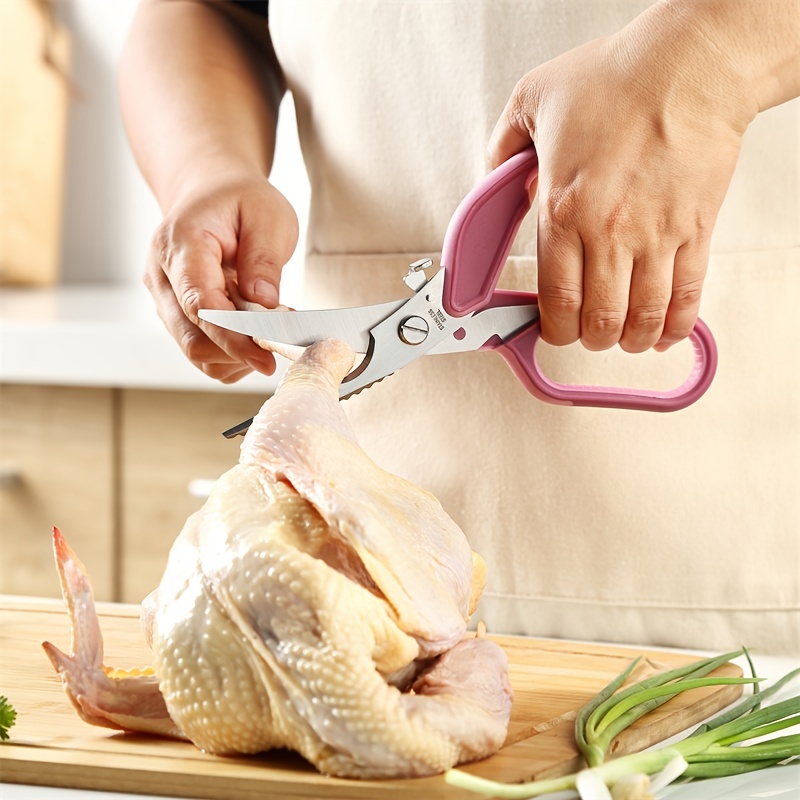 Tijeras de cocina: tijeras de cocina resistentes para pollo, carne