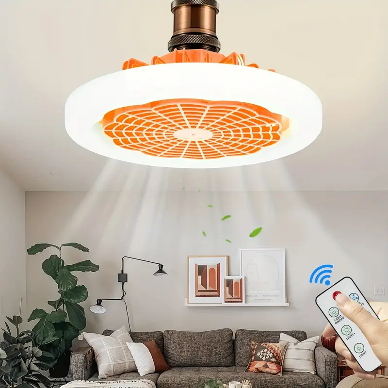 Led Smart Fan Light Ceiling With