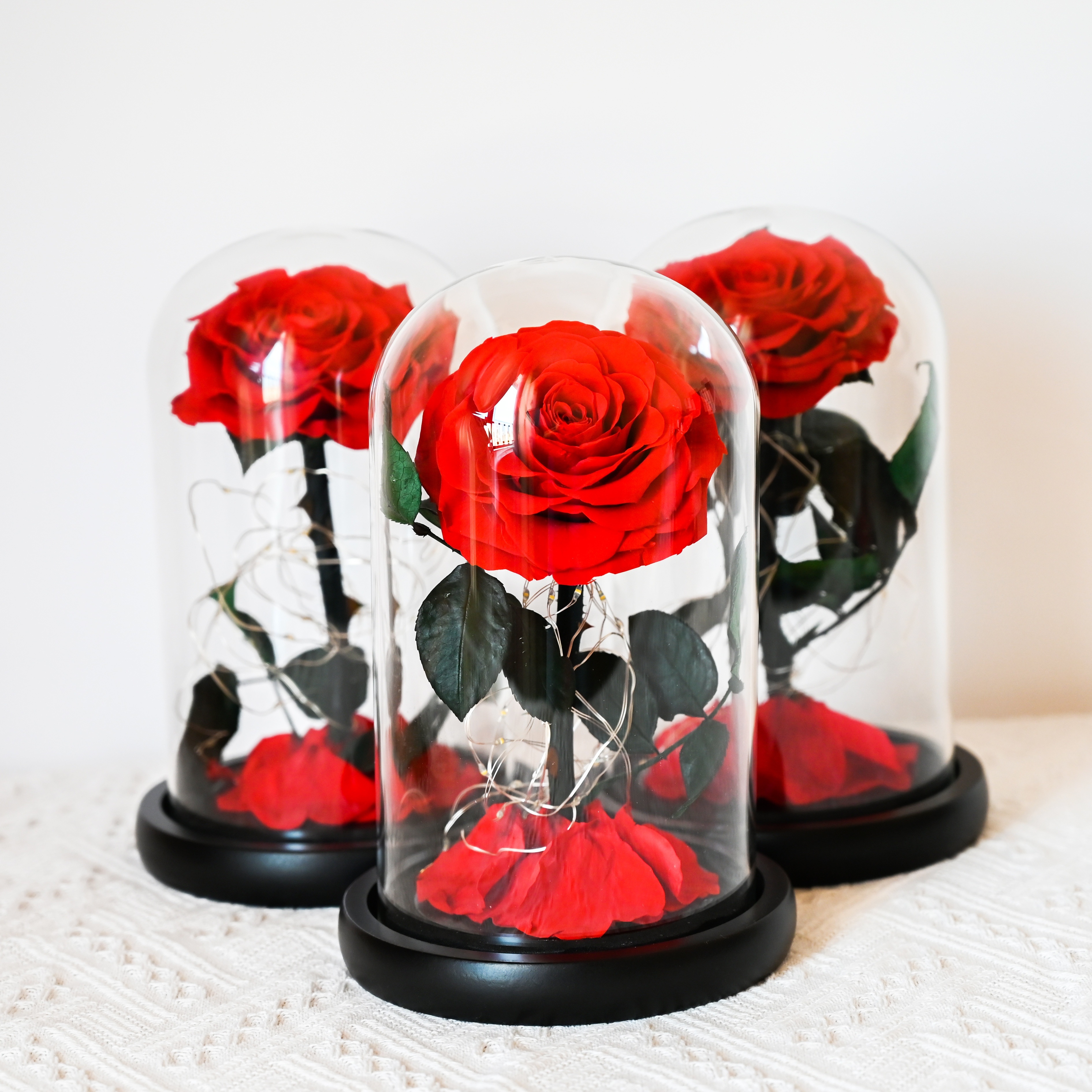  Glass Rose Flower Gift - Eternal Rose Forever Flower