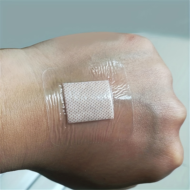 25pcs Transparent Waterproof Bandages: Protect Wounds & Keep Skin Dry!