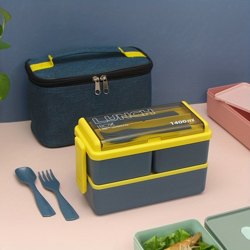 Sun, Moon and Stars Bento Lunch Box With Utensils, Microwave Safe