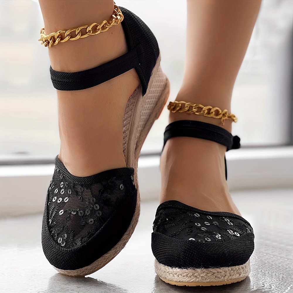 Comfortable closed toe on sale wedges