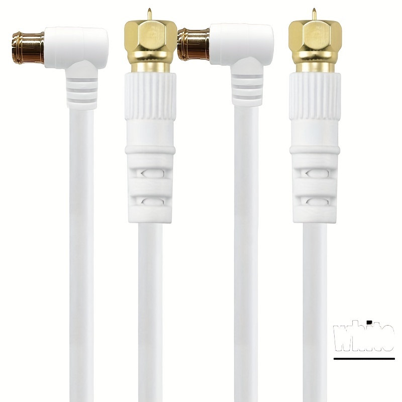 Commercial Electric 50 ft. RG-6 White Coaxial Cable