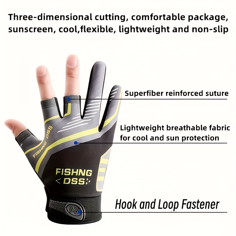 Cut Resistant Fishing Gloves Anti slip Sun Protection - Temu Australia