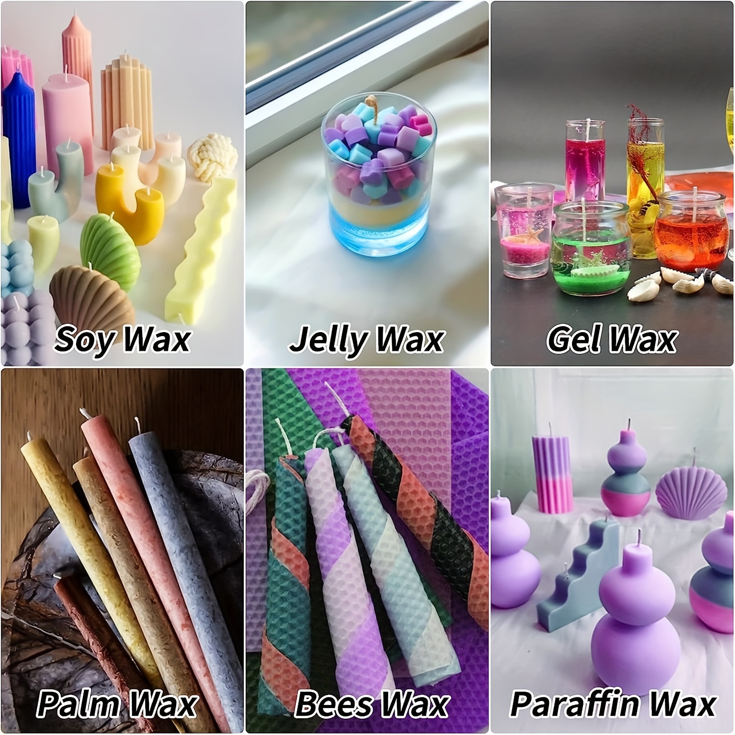 18pcs Candle Color Dye Non-Toxic For DIY Candle Making Supplies - Vibrant  Concentrated Candle Coloring For Soy Wax Dyes, Beeswax, Gel Wax, Candle Maki