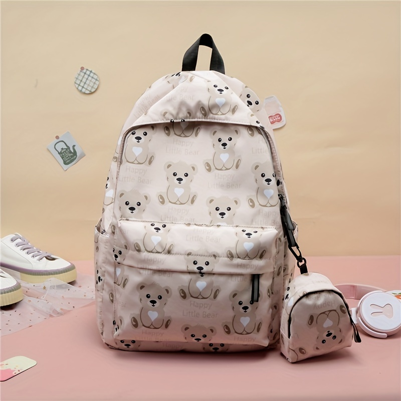 Cow Print Laptop Backpack Lightweight Nylon Travel Rucksack