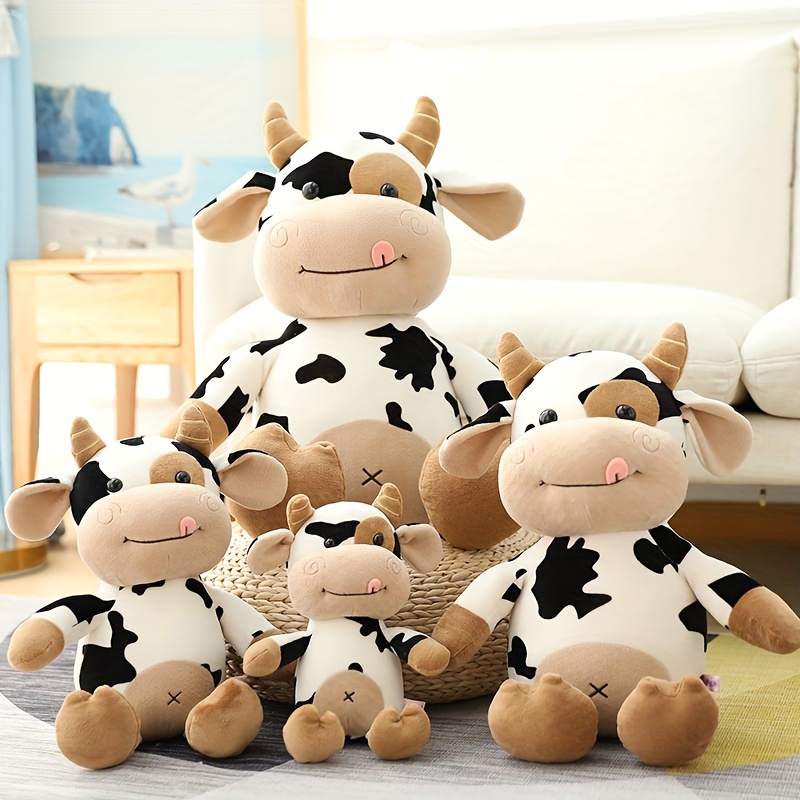 10.63in Simulation Highland Cow Plush Toy Cow Stuffed Toy Soft And  Comfortable Plush Figure Toy