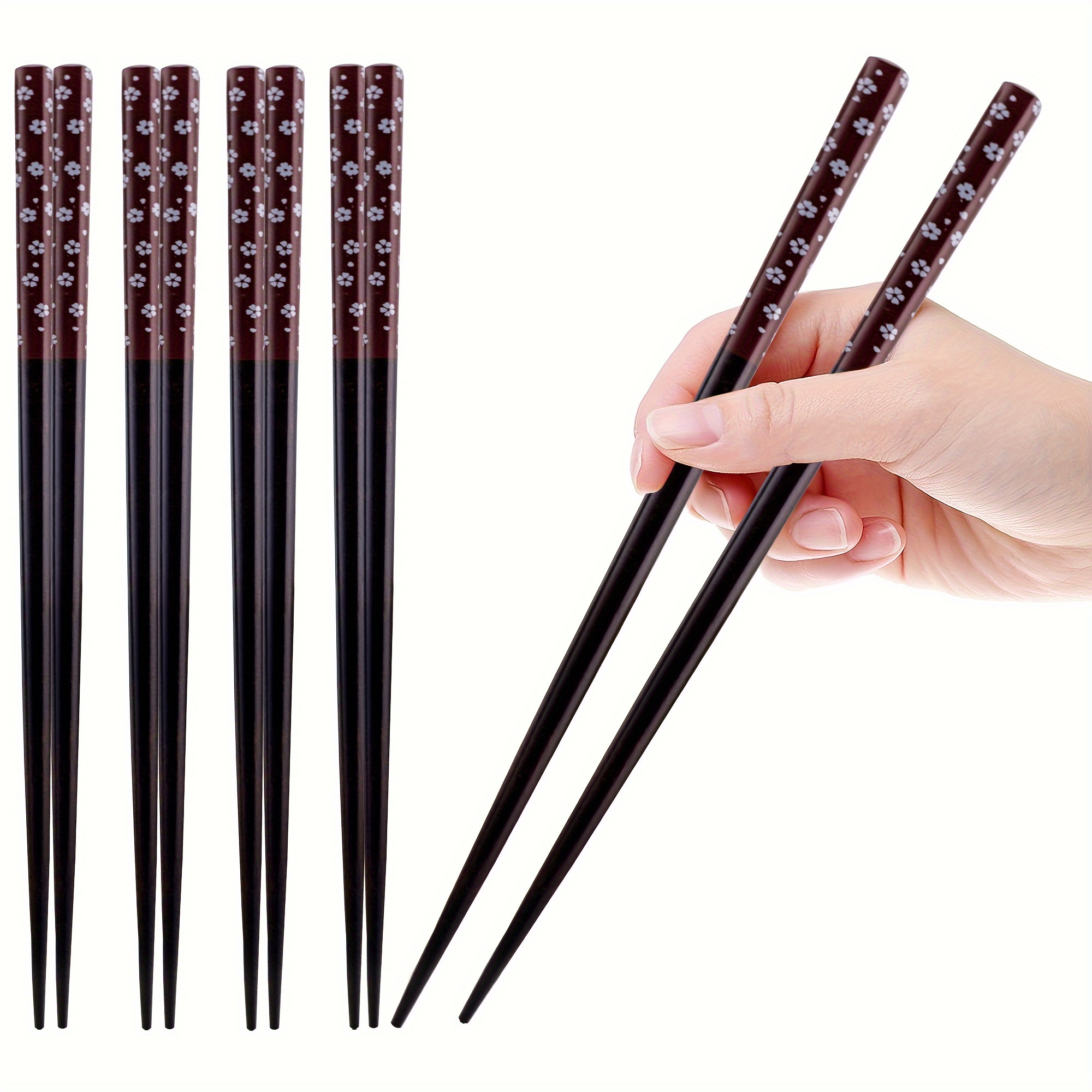 Wooden Chopsticks Japanese Style Reusable Chop Sticks Temu Australia