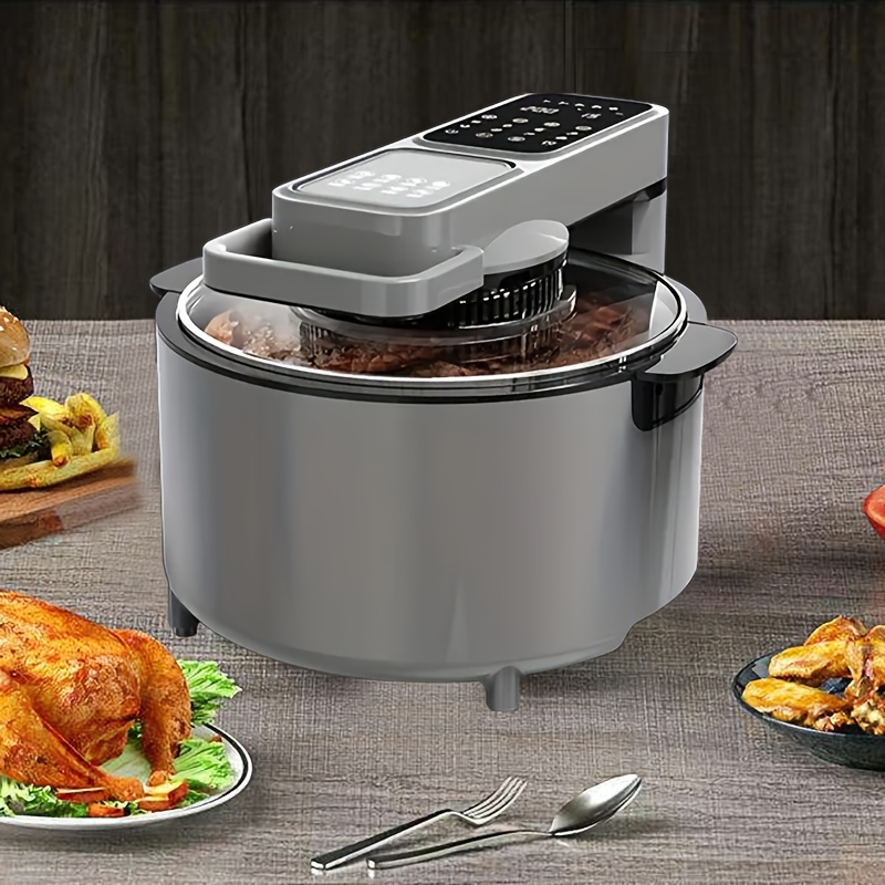 1pc 2.11gal Capacity Air Fryer With Reservation Timers