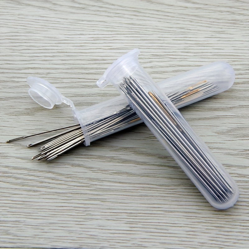 Sewing Needle Storage Bottle Multifunctional Diy Plastic - Temu
