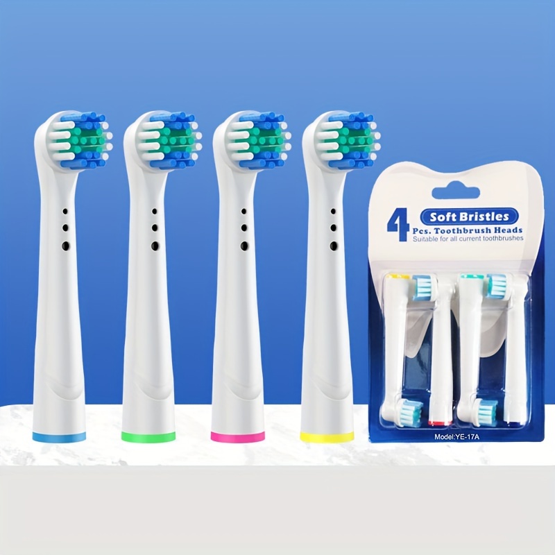 Oral B Toothbrush Heads 4 Pack Temu