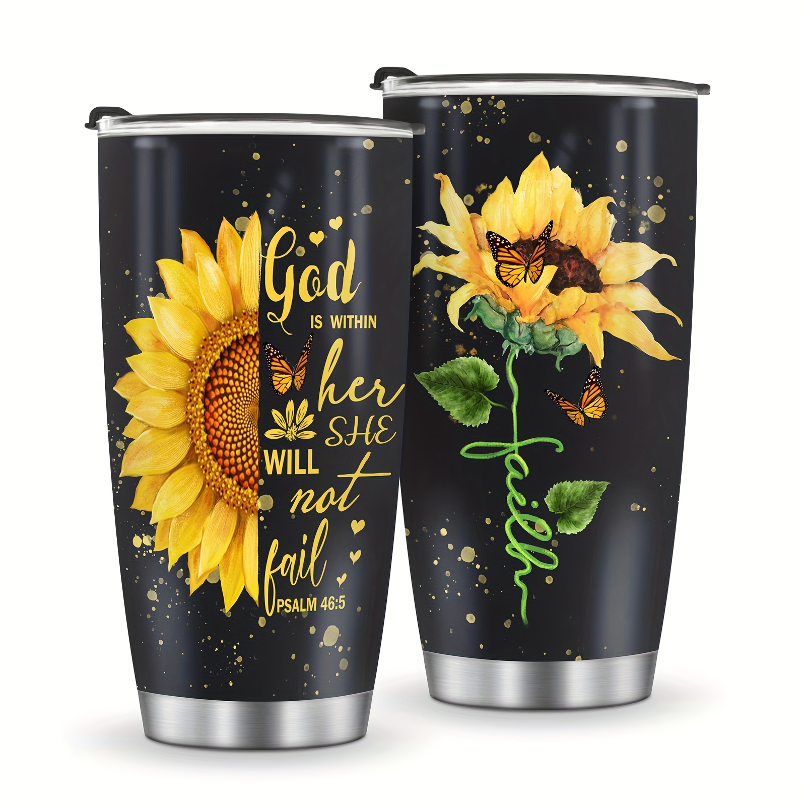 Mothers Day Gifts - Birthday Gifts for Mom & Mothers Day Gifts From  Daughter Son - Mom Tumbler Cup Mother''s Day Gifts For Mom - Stainless  Steel Sunflower Tumbler 20oz Mom Gifts