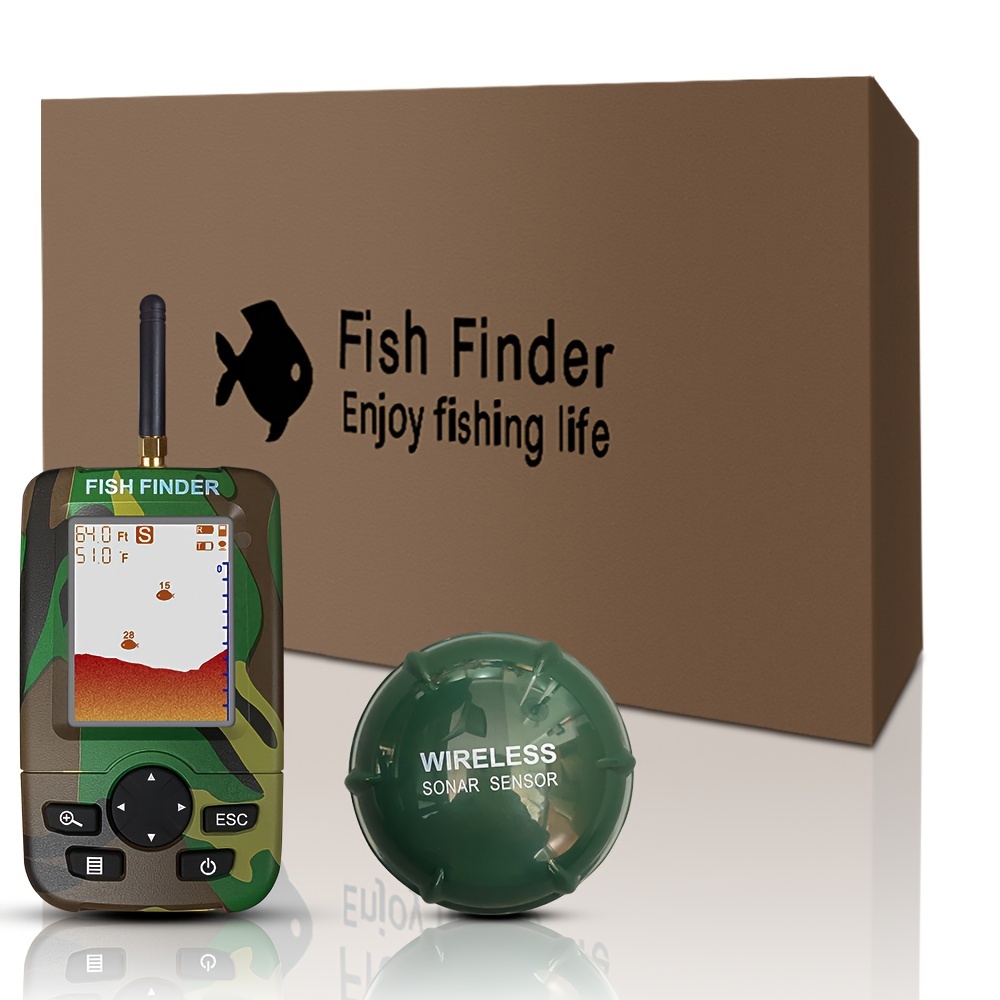 Maxbell Handheld Fish Finder, Portable Fishfinder Fish Depth Finder with  Sonar, Depth Finder, फिश फाइंडर, मछली खोजक - Aladdin Shoppers, New Delhi