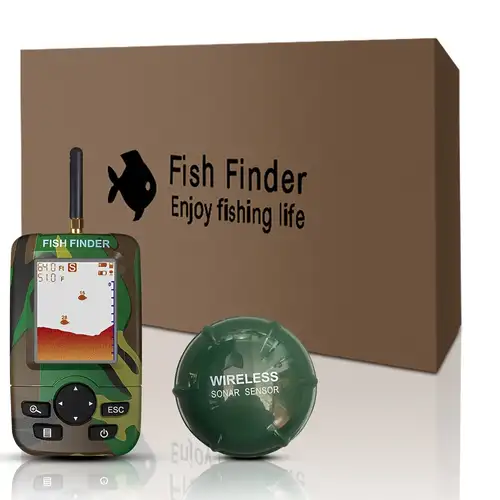 Wireless Sonar Sensor Fish Finder: The Ultimate Fishing - Temu