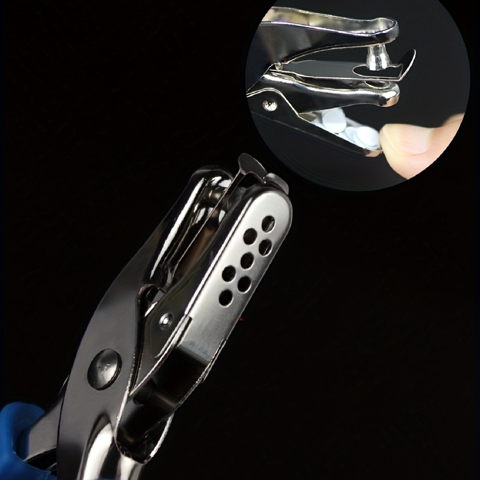 Handheld Hole Punch with Soft Grip - Perfect for Crafts, Cardstock