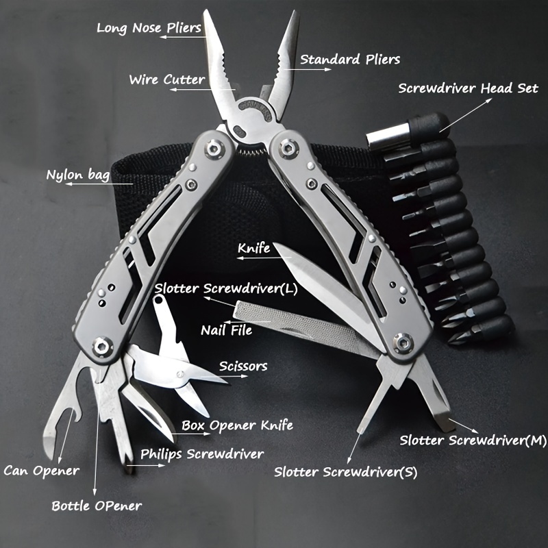Multifunctional Knife Pliers Steel Knife Pliers High Quality - Temu