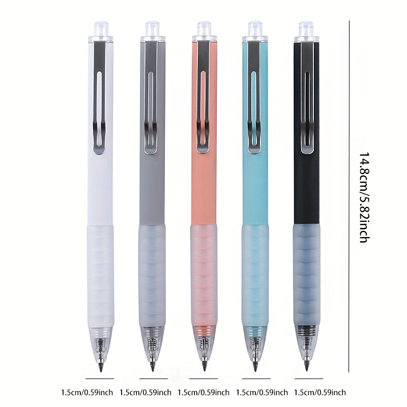 5-color Simple Gel Pens For Offices, Schools, Adults And Teenagers