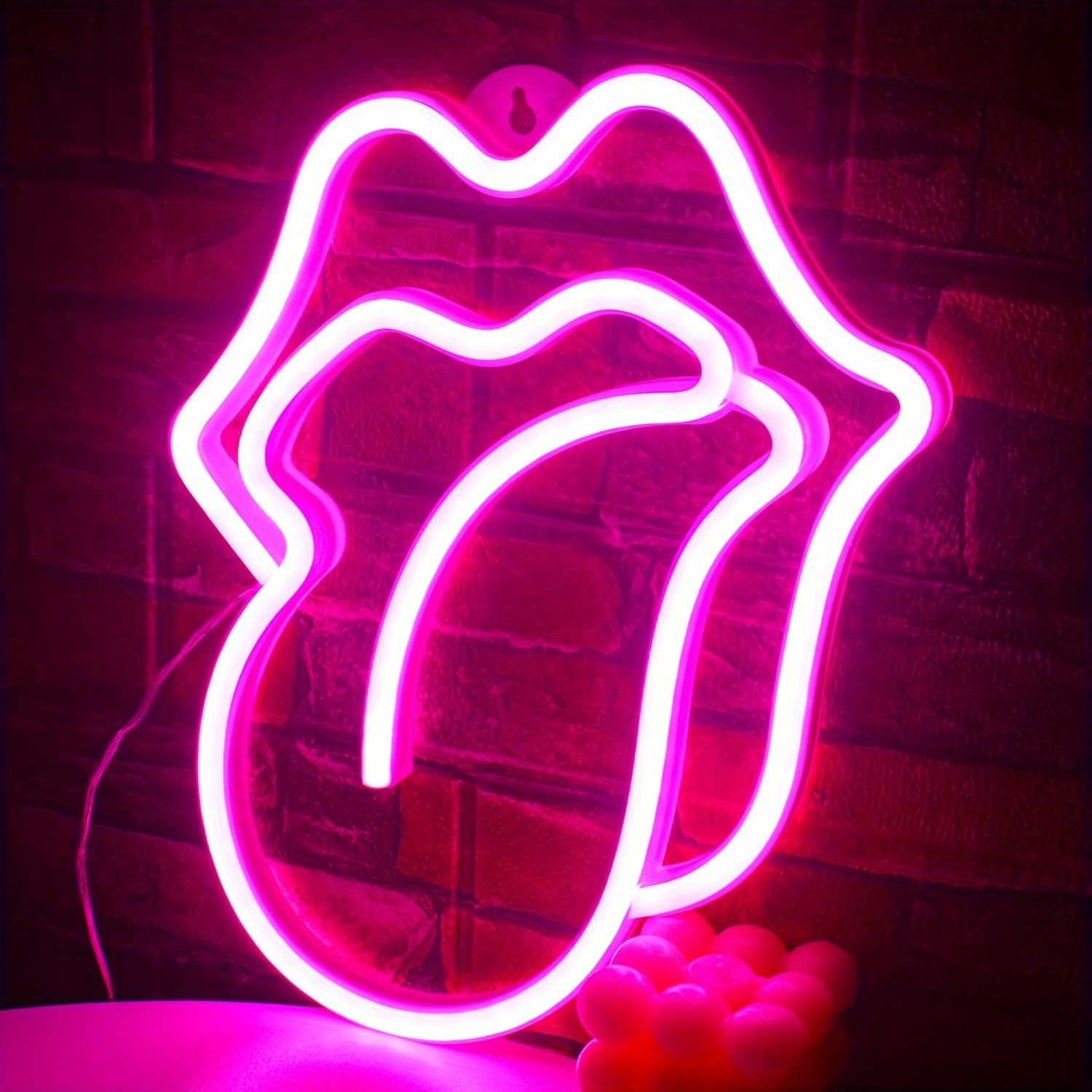 Large Size LED Neon Light Sign with Back Panel USB Neon Sign Light
