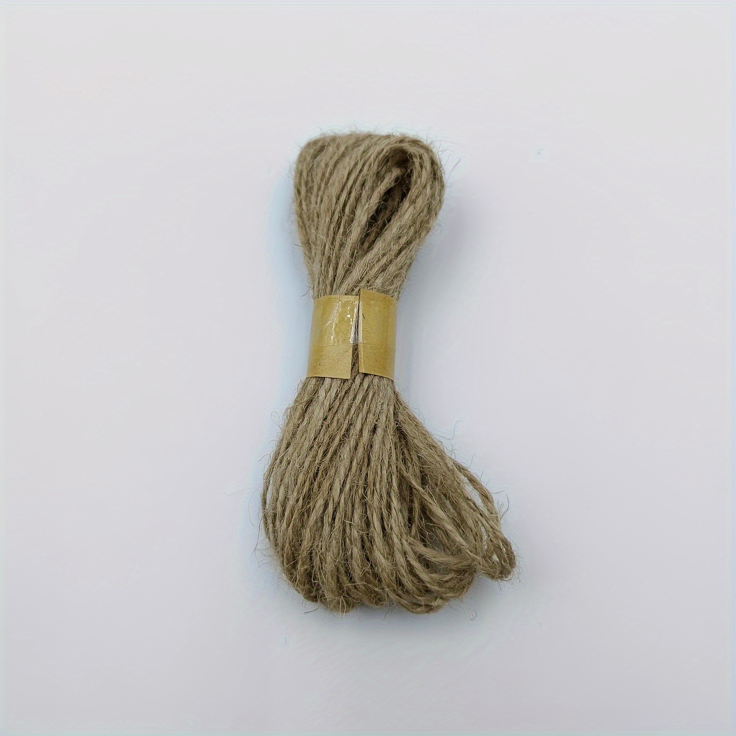 6.6ft Tan Braided Jute Cord