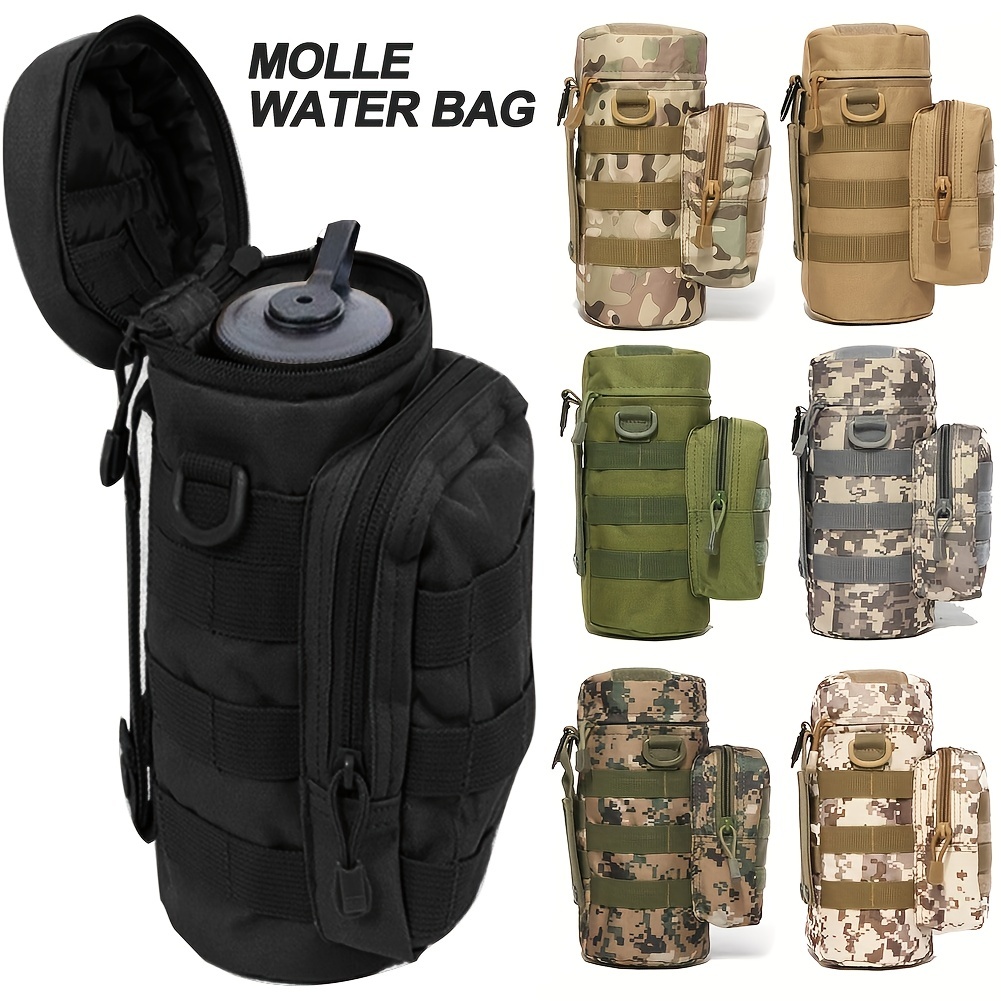 Tactical MOLLE Water Bottle Pouch for Backpack