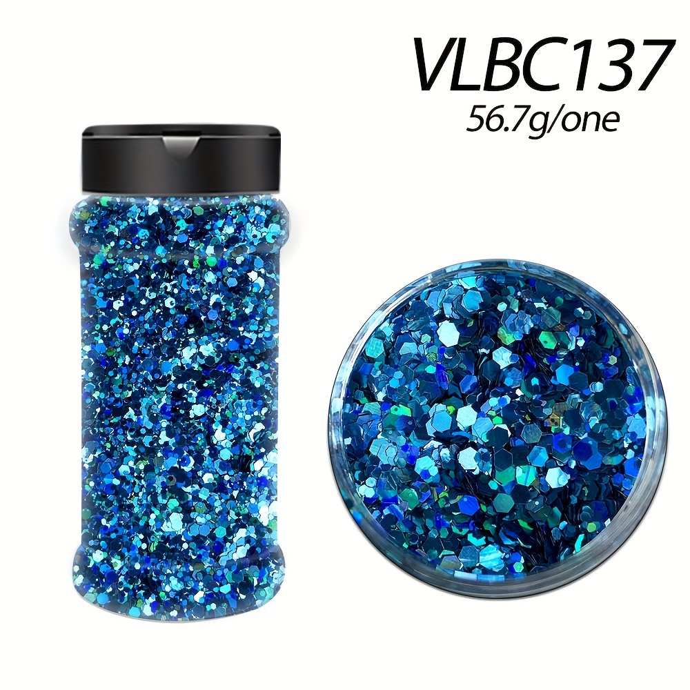 Holographic Chunky Glitter for Crafts & Nails
