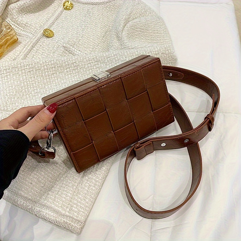 Square Braid Box Handbag