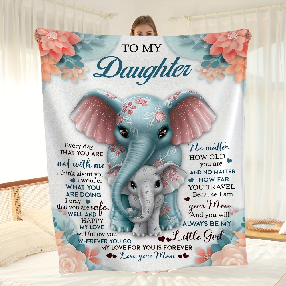Small Blanket Elephant :: Theodora Home International