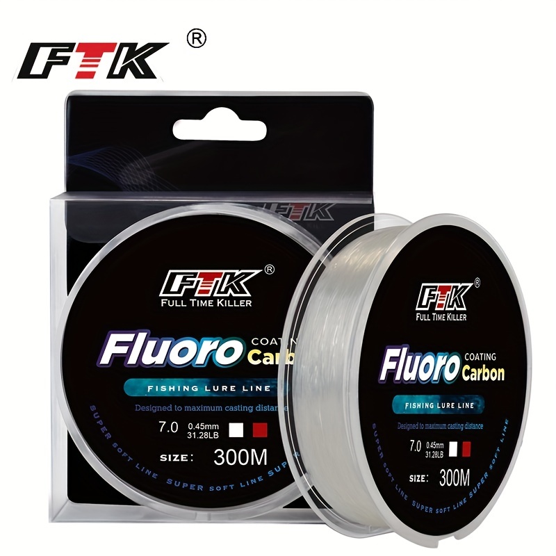 

Super Strong 300m Fluorocarbon-coated Nylon Monofilament Fishing Line - Anti-bite And Sensitive Line For Freshwater And Saltwater Fishing Accessories