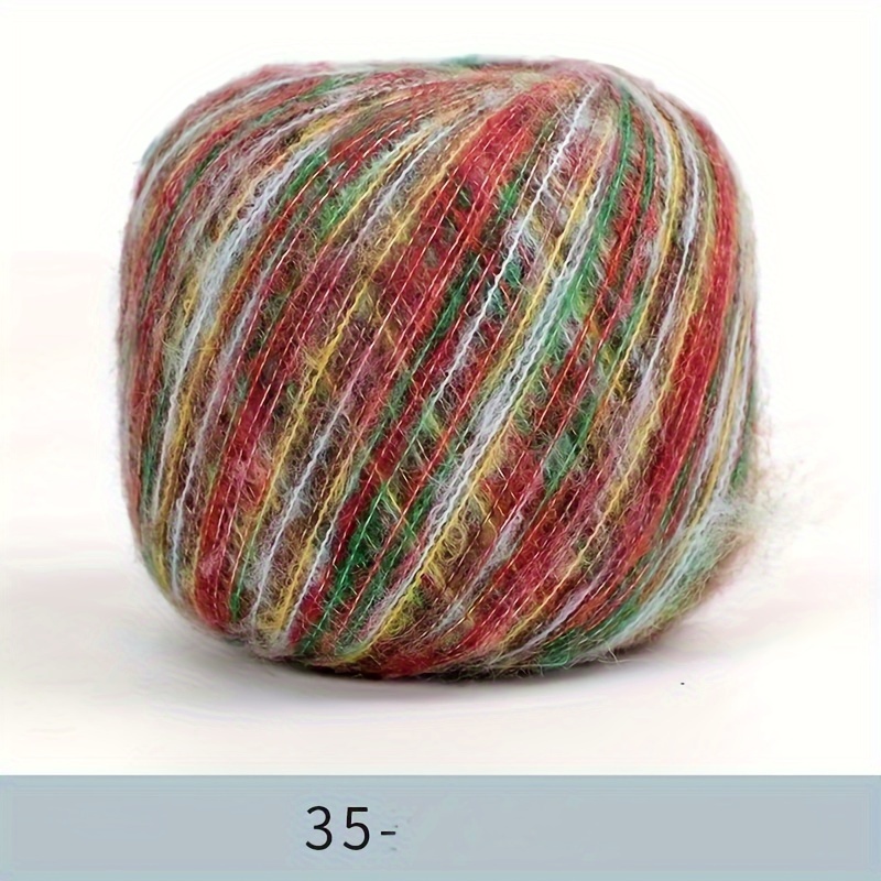 Acrylic Wool Thread Soft Warm Wool Yarn For Diy - Temu