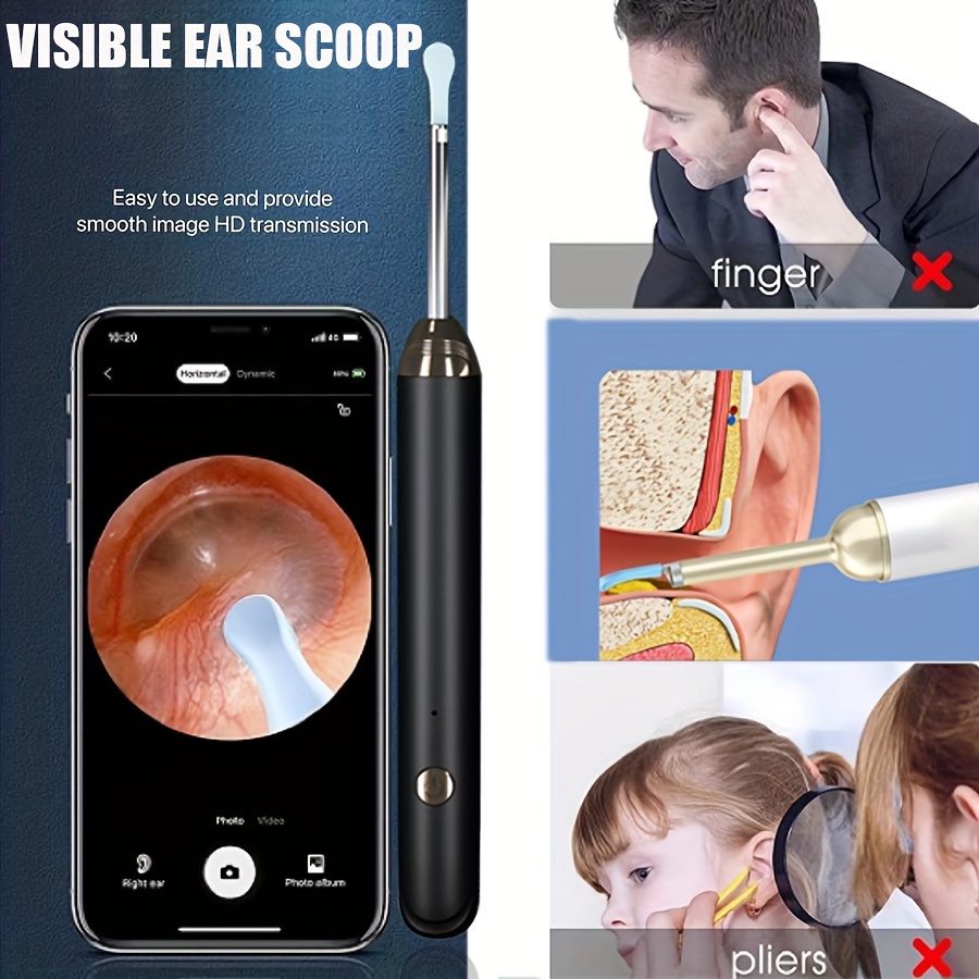 Amazefan Visual Ear Scoop Extracteur Doreille Outil De - Temu Canada