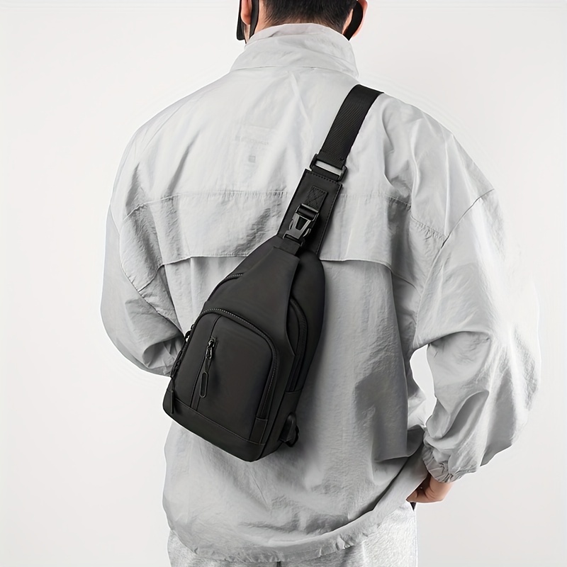 Bee Yellow Sling Backpack Leisure Oblique Cross Chest Bag for Men