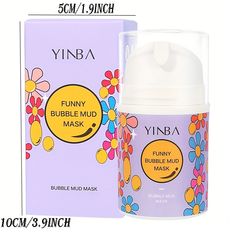 Pore Rejuvenating Bubble Mud Mask for Deep Moisturizing