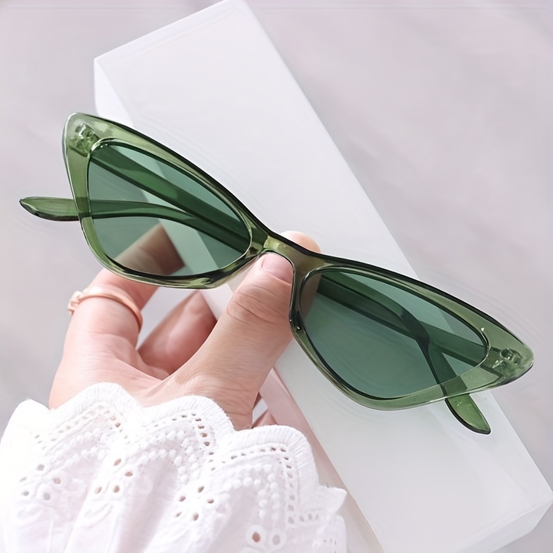 Gafas de sol vintage para mujer grandes lentes redondas de vidrio