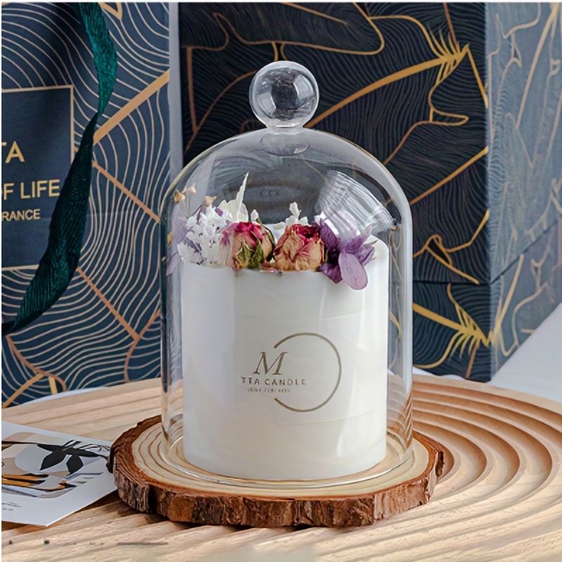 Unique Candle Jars Gift for Women Lover Flower Candle Dried Flowers for  Candles - China Candle and Candles price