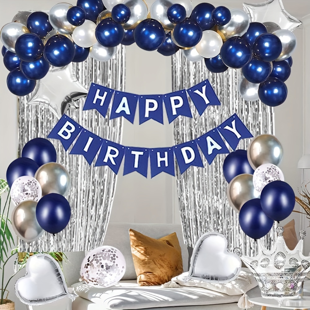 Globos para cumpleaños número 30 -  90th birthday party decorations, 21st  birthday decorations, Birthday decorations