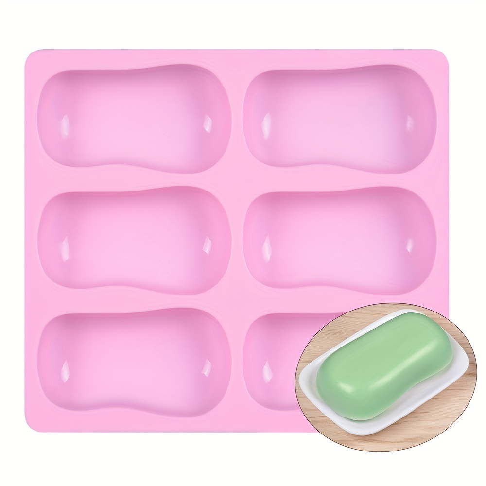 Silikolove Oval Soap Mold 3d Silicone Soap Molds For Soap - Temu United  Arab Emirates