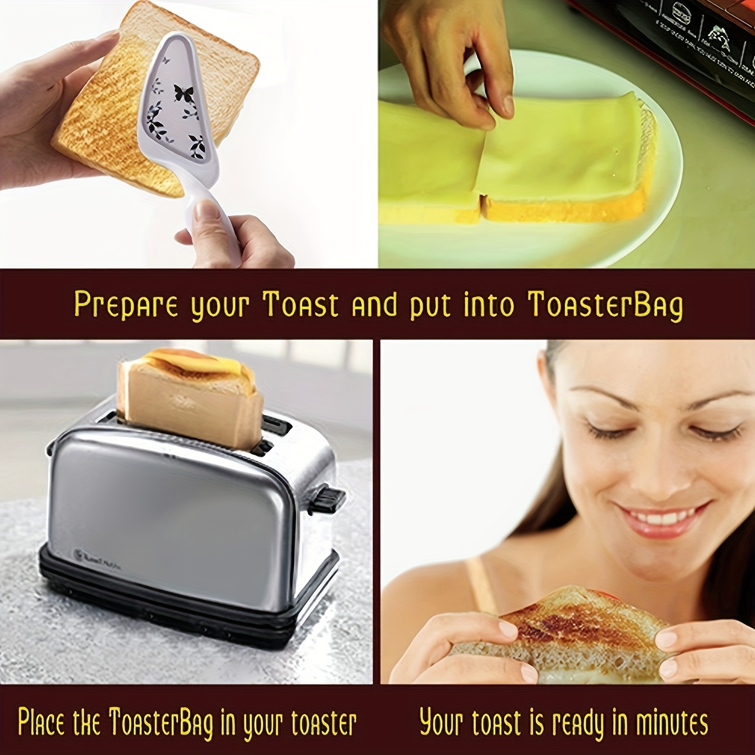 Buy Microwave Toastie Maker Easy to use non-stick sandwich toastie