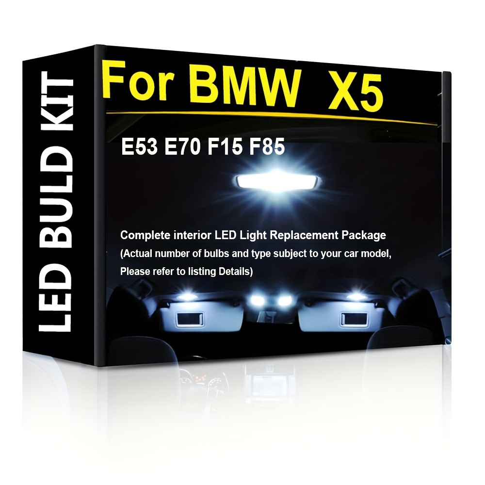 Eclairage de plaque LED - Blanc Pur BMW E92 E93 F30 F31 F45 E39 E60 F11 E70  X5 E84 X1 E82 F22 E90 E91 E61 F10