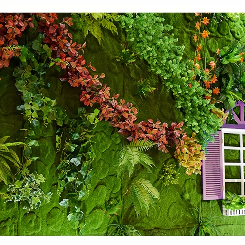 Gazon Artificiel Tapis De Mousse Panneaux De Fausse Herbe - Temu France